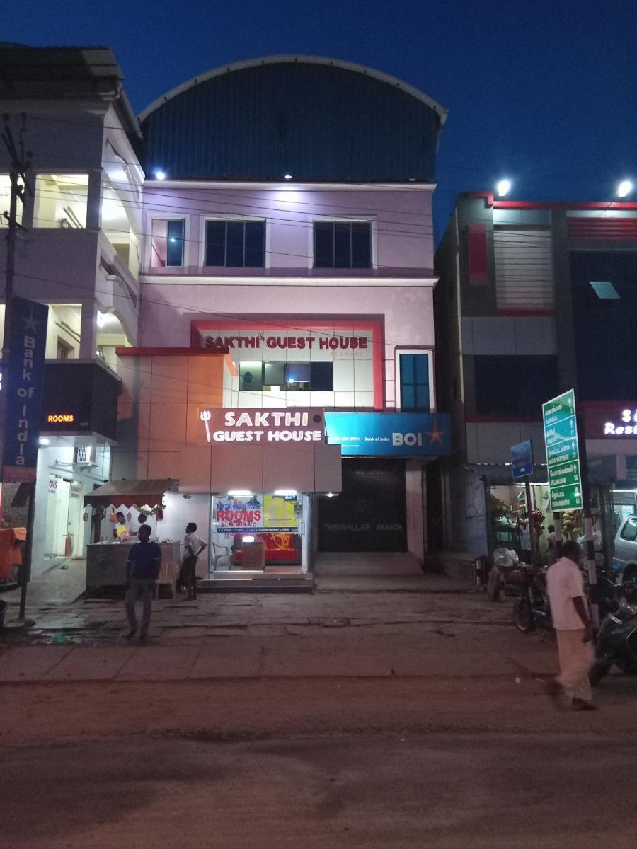 Sakthi Guest House & Residency, By Saraswathi Groups, Thirunallar, Karaikal Pillaittiruvasal Luaran gambar